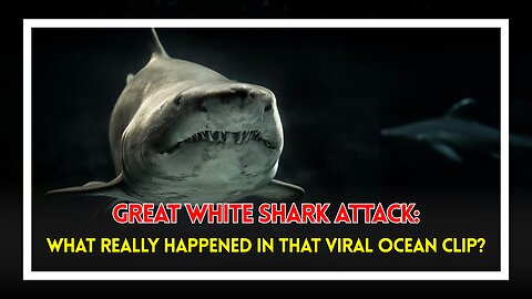 Great White Shark Attack: What Really Happened in That Viral Ocean Clip?