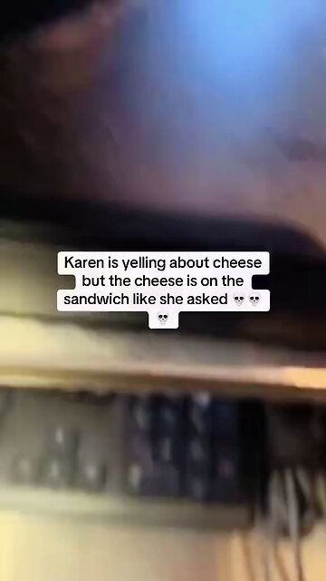 Karen's Hilarious Subway Meltdown: "Where's the Cheese?!" – It's Already Inside! 😤🧀