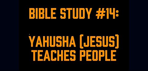 Good Morning, Humans! ❤️ Bible Study #14: Jesus Teaches People 📖 #ASL #signlanguage