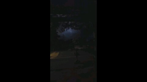 Lightning Storm At Night