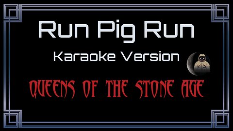 Queens Of The Stone Age - Run Pig Run (CC)