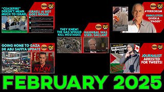 12 Days of F*ck Israel - Day 2 - February 2025 @GetIndieNews @IndLeftNews @ReefBreland