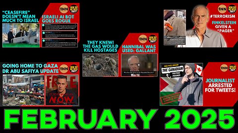 12 Days of F*ck Israel - Day 2 - February 2025 @GetIndieNews @IndLeftNews @ReefBreland