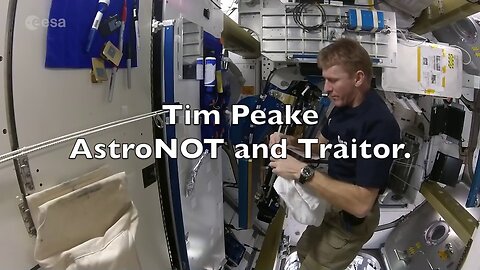[Jul 9, 2017] Tim Peake takes a FAKE shower on the FAKE Station