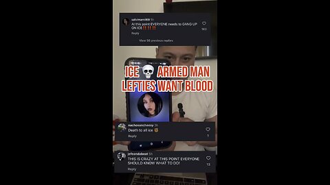 ICE Shoot and Kill Armed Man in Minneapolis, Radical Left calls for a “Bloodbath”