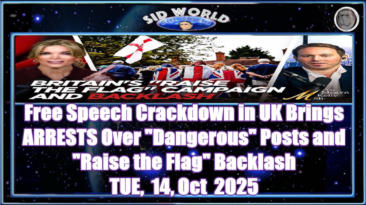 Free Speech Crackdown in UK Brings ARRESTS Over Dangerous Posts and Raise the Flag Backlash