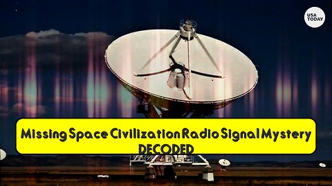 Missing Space Civilization? Radio Signal Mystery DECODED! #SpaceMystery #RadioSignals...
