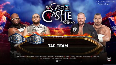 WWE 2k25 Dudley Boyz(c) vs Coffey's