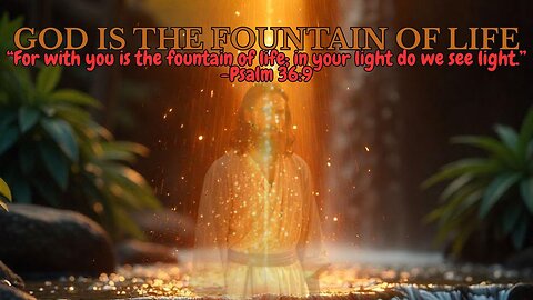 God, the Fountain of Life