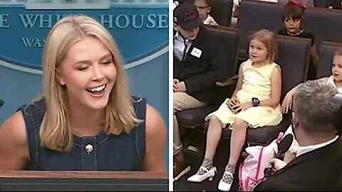 Karoline Leavitt LIES to little kids, DISGUSTING