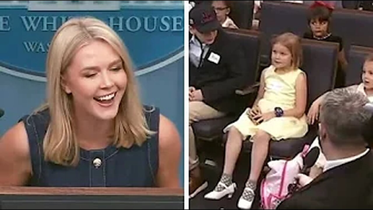 Karoline Leavitt LIES to little kids, DISGUSTING