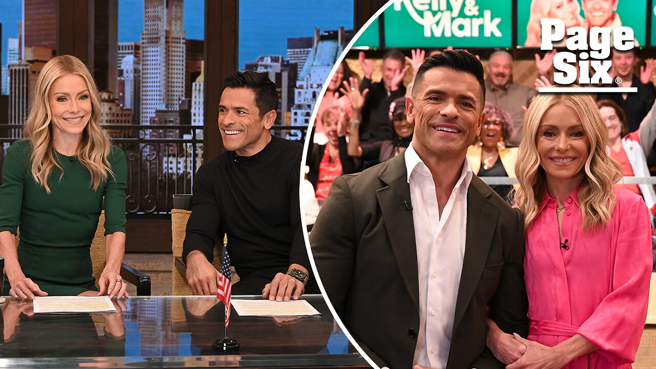 'Live with Kelly and Mark' will shoot from the 'cafeteria' until new set debut on April 14