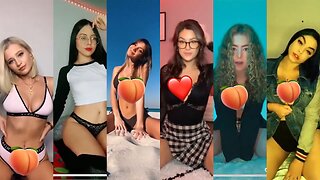 Beautiful Cute Tiktok girls compilation, No Bra Challenge compilation