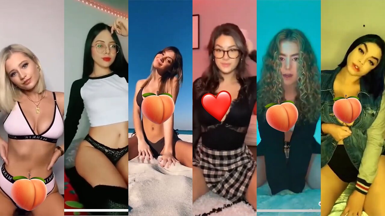 Beautiful Cute Tiktok girls compilation, No Bra Challenge compilation