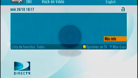 Zapping DirecTV Argentina - 25/10/2012