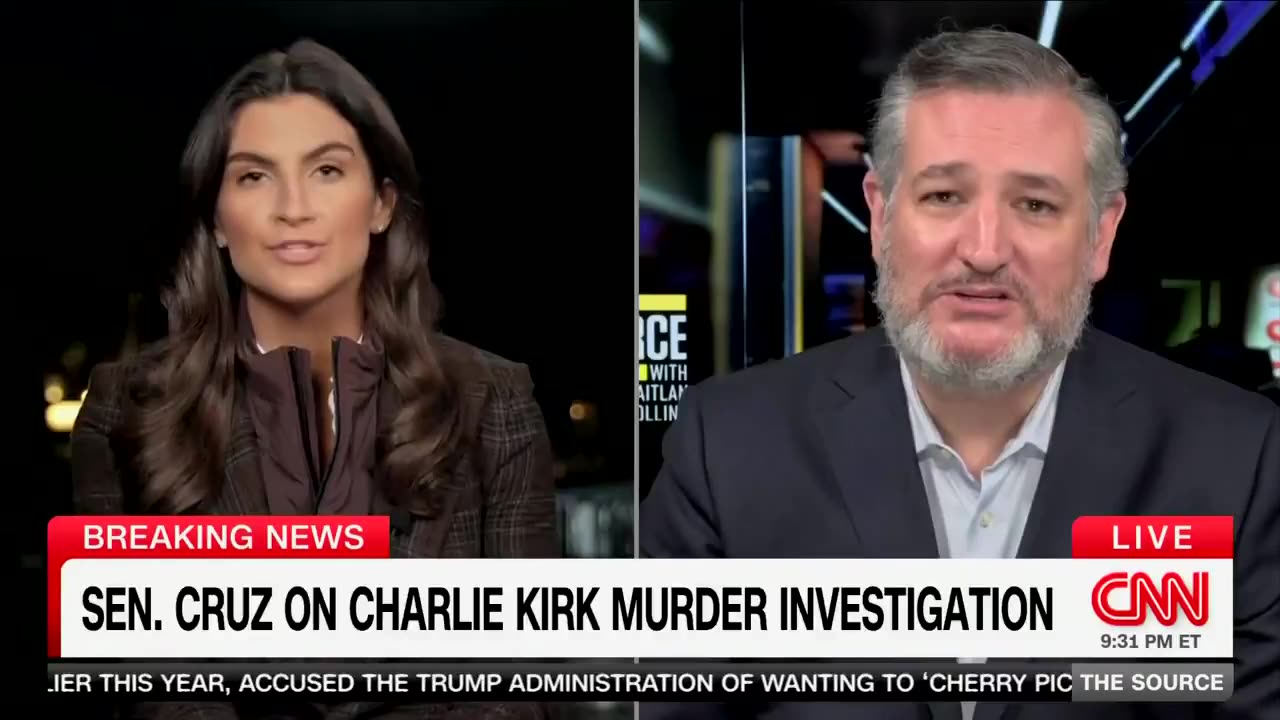 Ted Cruz beside himself when CNN claims no motive has been revealed for Charlie Kirk assassin