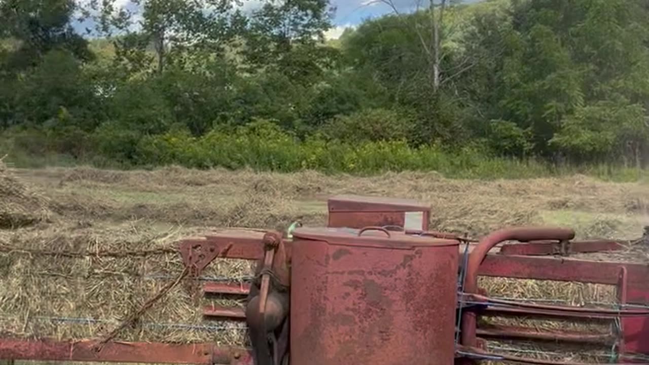 Bailing Hay With An RV