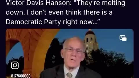 They're melting down. I don't even think there is a Democratic Party right now