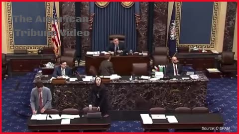 Berserk Leftist Storms Into Senate Chamber and Starts Screaming Over Big Trump Win