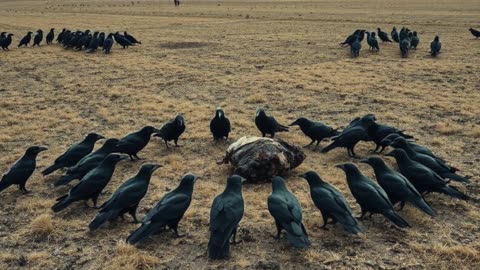 Ravens of Prophecy: The Birds That Spoke of Death and Destiny