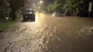 Multiple water rescues are underway in Durham, North Carolina as severe flash flooding