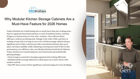 Why Modular Kitchen Storage Cabinets Are a Must-Have Feature for 2026 Homes
