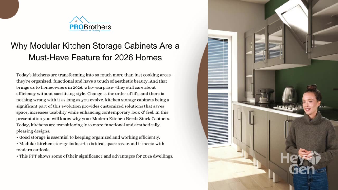 Why Modular Kitchen Storage Cabinets Are a Must-Have Feature for 2026 Homes