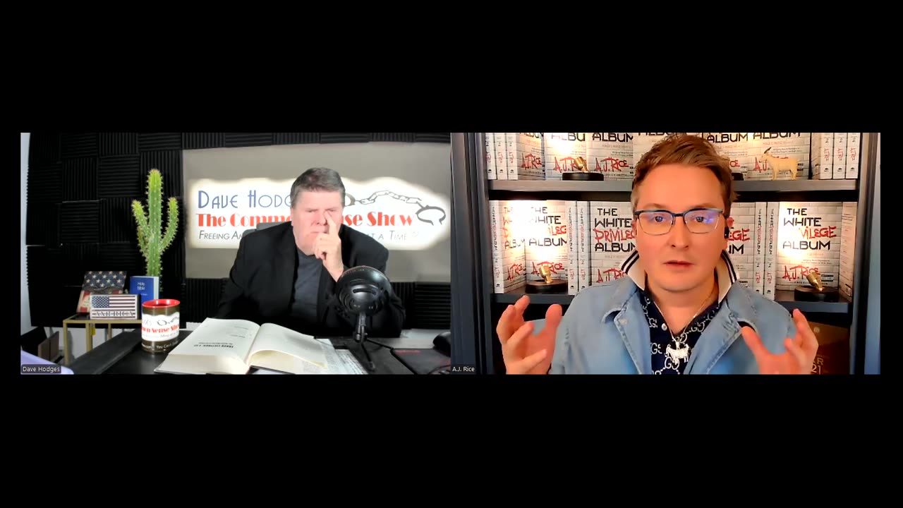 WHITE PRIVLEGE AND THE WOKE MIND VIRUS-AJ RICE