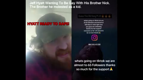 Jeff Hyatt AKA HyattAmerica Singing A Love Song With His Brother He Molested As A Child