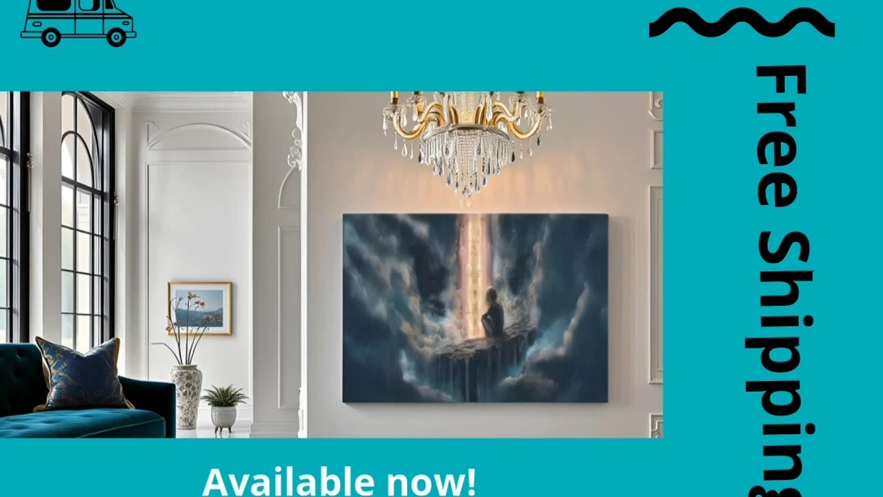 Golden Gateway – Mystical Wall Art That Transforms Any Space