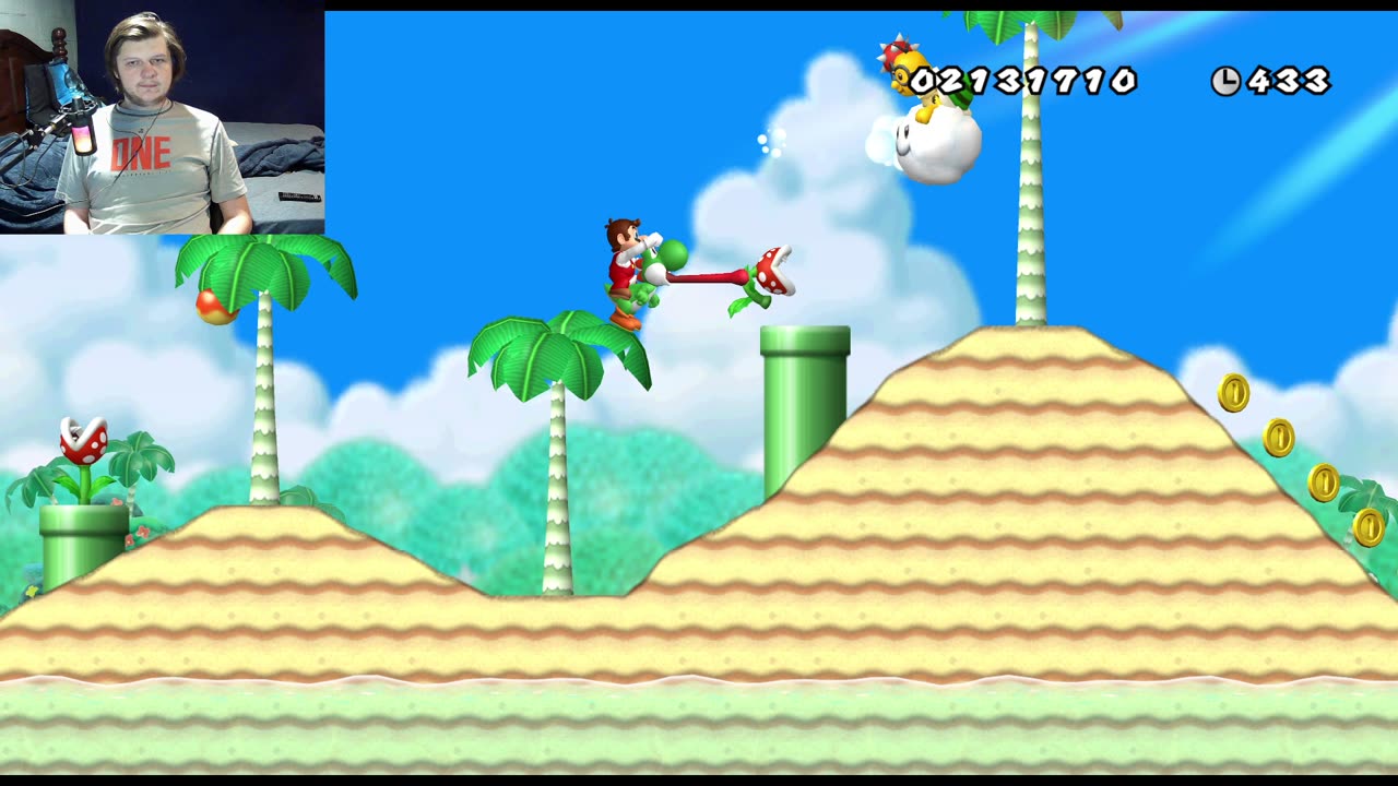 New Super Mario Bros Wii - World 4 Full Walkthrough | Secret Exits & Star Coins!