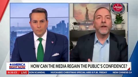 Chuck Todd blames Americans’ cratering trust in the media on “lack of reliable political leadership”
