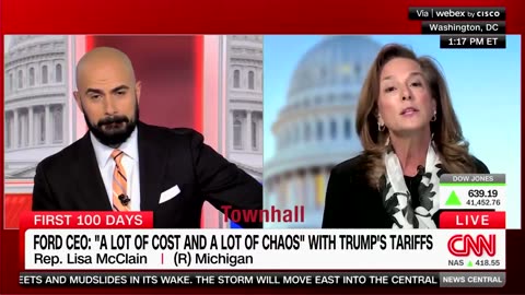 Dammm 😂 REPUBLICAN LISA MCCLAIN CALLS OUT FAKE NEWS CNN