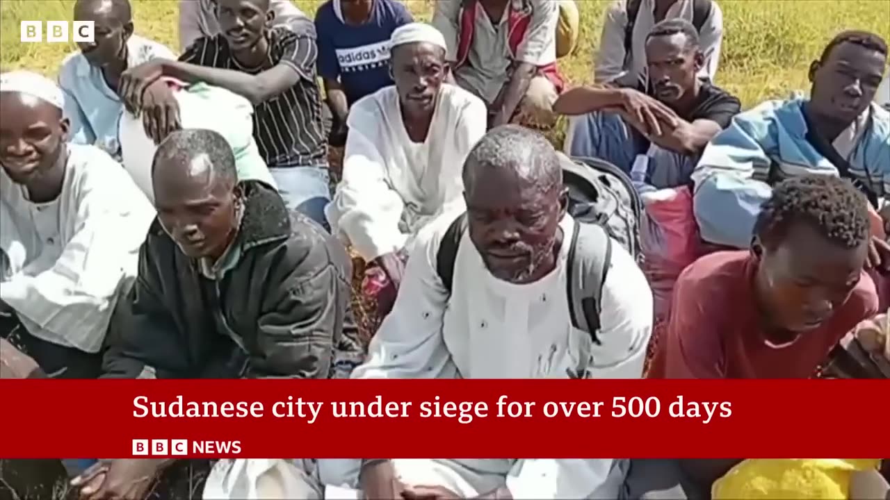 Inside the Sudanese city under siege for more than 500 days