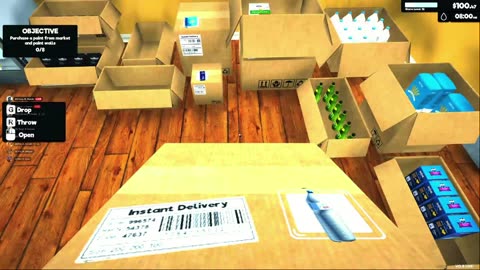 Supermarket Simulator