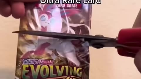 I Cut A ULTRA RARE Pokémon Card #shorts #pokemon #pokemoncards