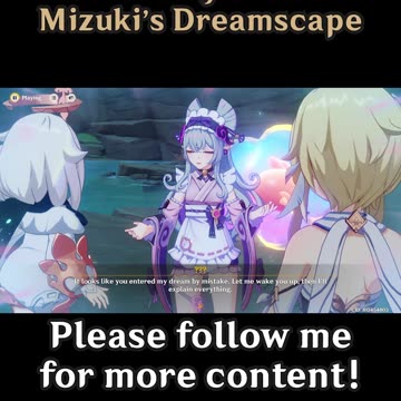 Mistakenly entered Mizuki's Dreamscape