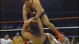 (1991.03.21) Riki Choshu vs Tiger Jeet Singh - The Greatest 18 Club - NJPW Starrcade