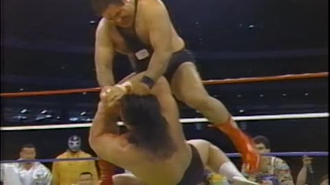 (1991.03.21) Riki Choshu vs Tiger Jeet Singh - The Greatest 18 Club - NJPW Starrcade