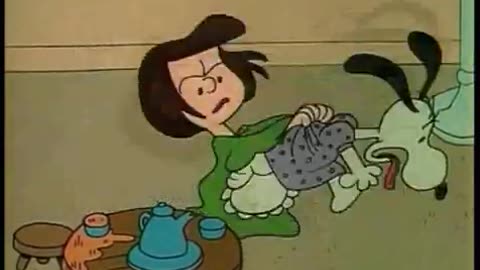 Snoopy come home f/m spanking