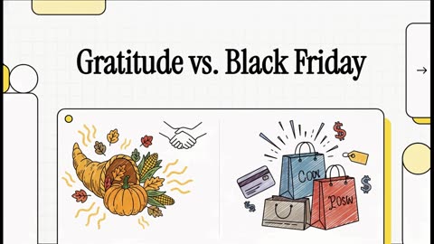 Happy Thanksgiving Blessings and Black Friday