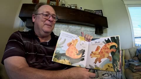 A Dinosaur's Day - Triceratops Follows It's Herd