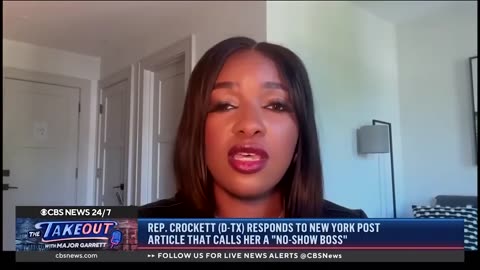 Jasmine Crockett - Says story her staffers said is fake