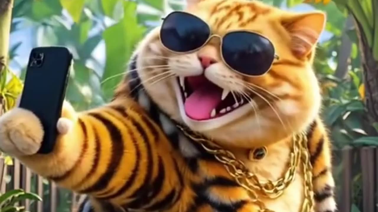 Cat Selfie Compilation #usa #cat #catvideos #ai #catai #catlover