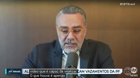 André Marsaglia entrevistado pelo Jornal do SBT (SBTonline) sobre o caso Bolsonaro