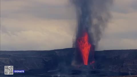 Live Volcano Eruption