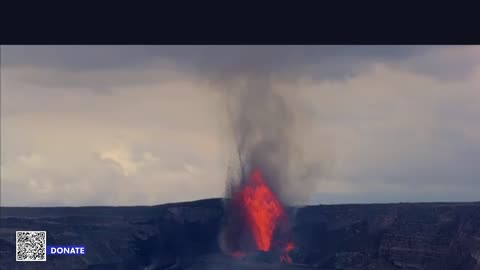 Live Volcano Eruption
