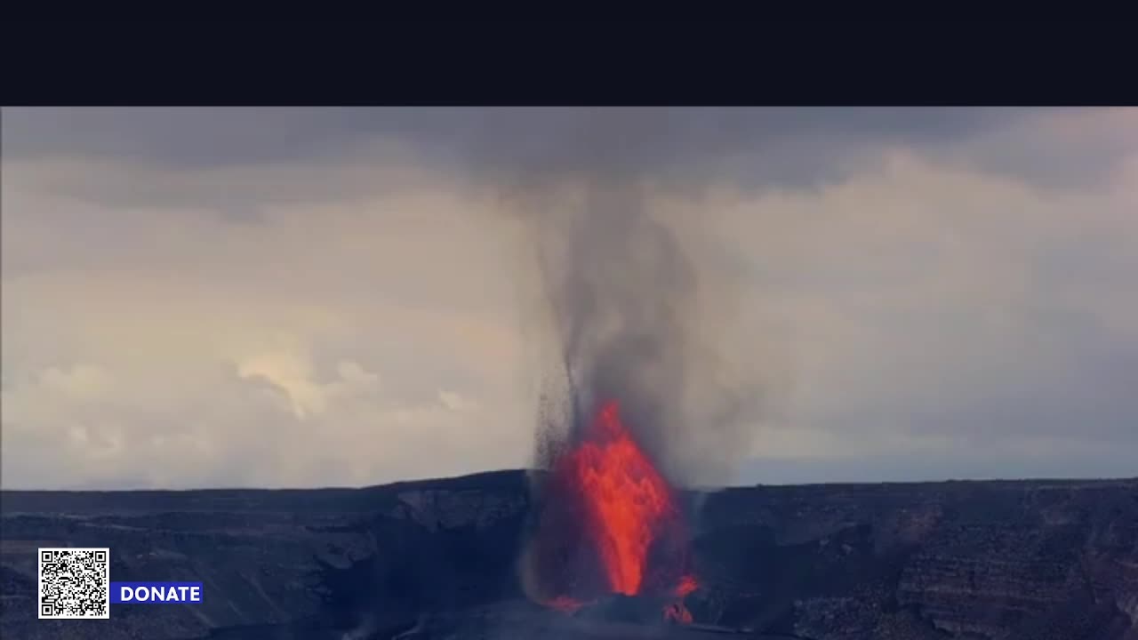 Live Volcano Eruption