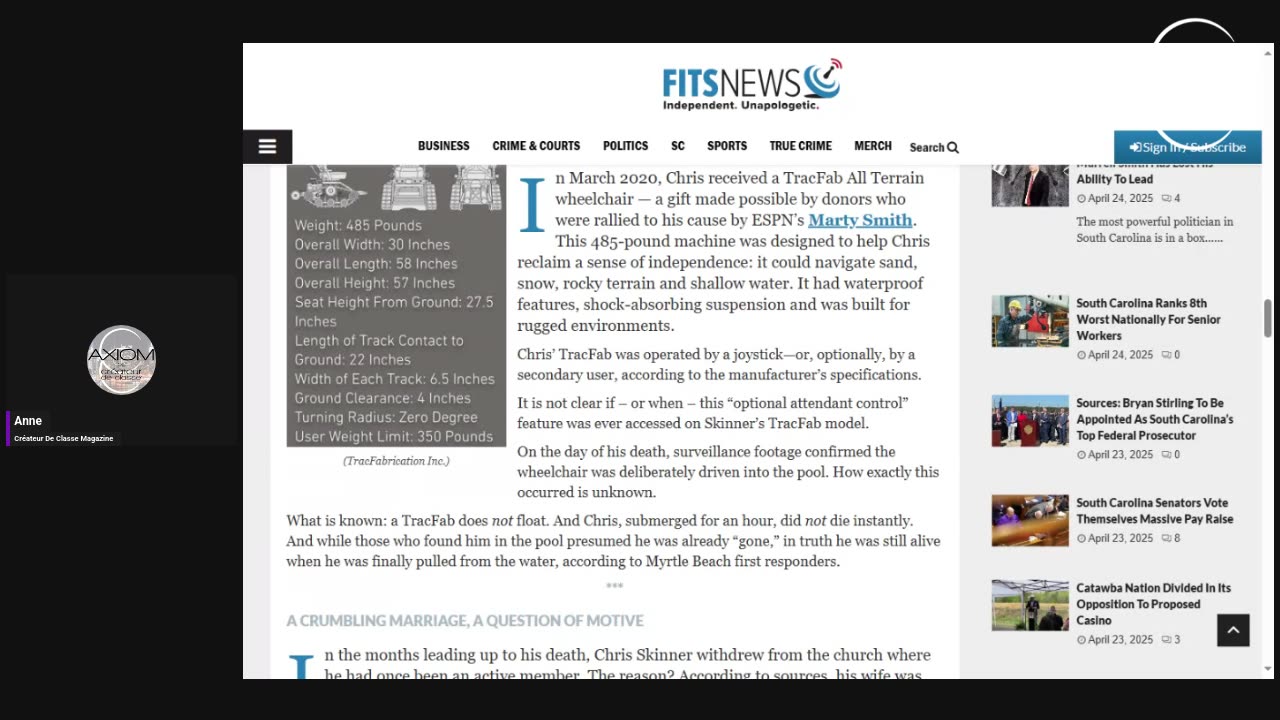 Chris Skinner FITS news video