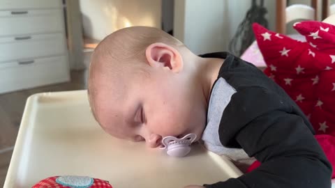 Fell Asleep Sitting Up in My Chair 😂 | Baby Kayla Day 170
